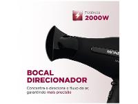 Secador de Cabelo Mondial Power Shine Black