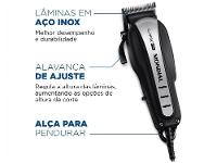 Máquina de Cortar Cabelo Mondial Classic Pro