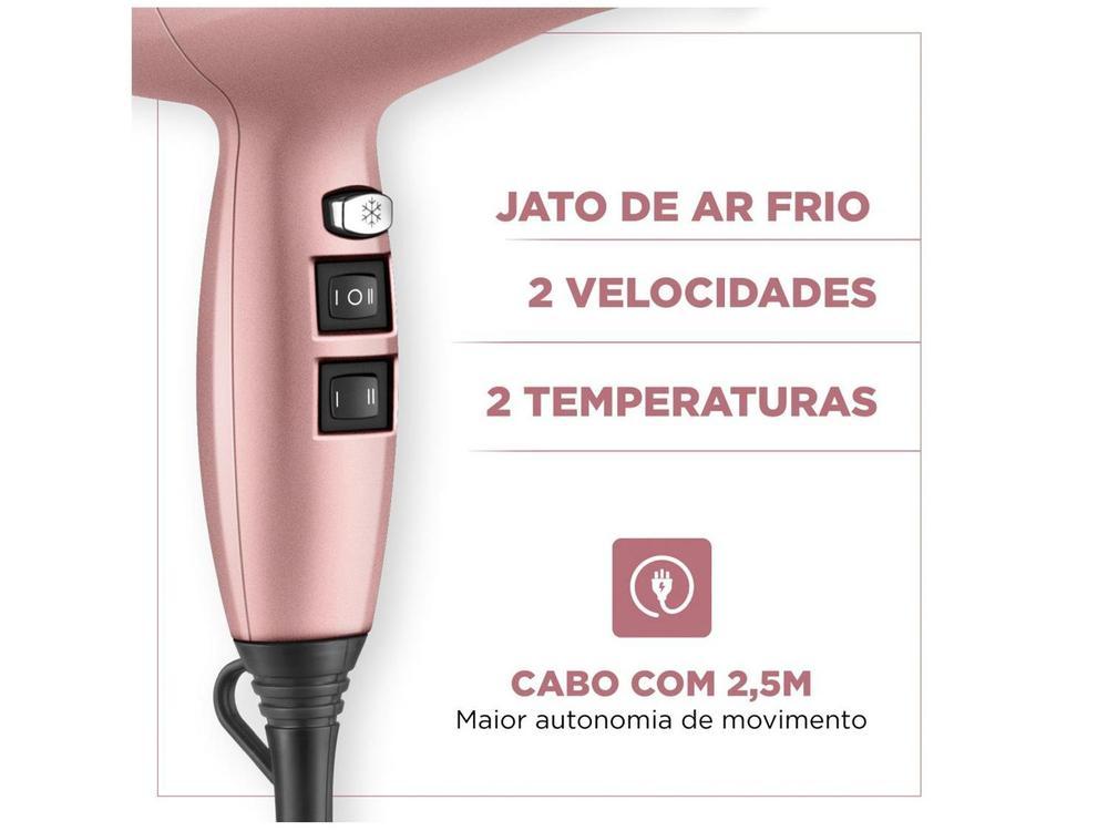 Secador de Cabelo Mondial Juliette Golden Rose - 8