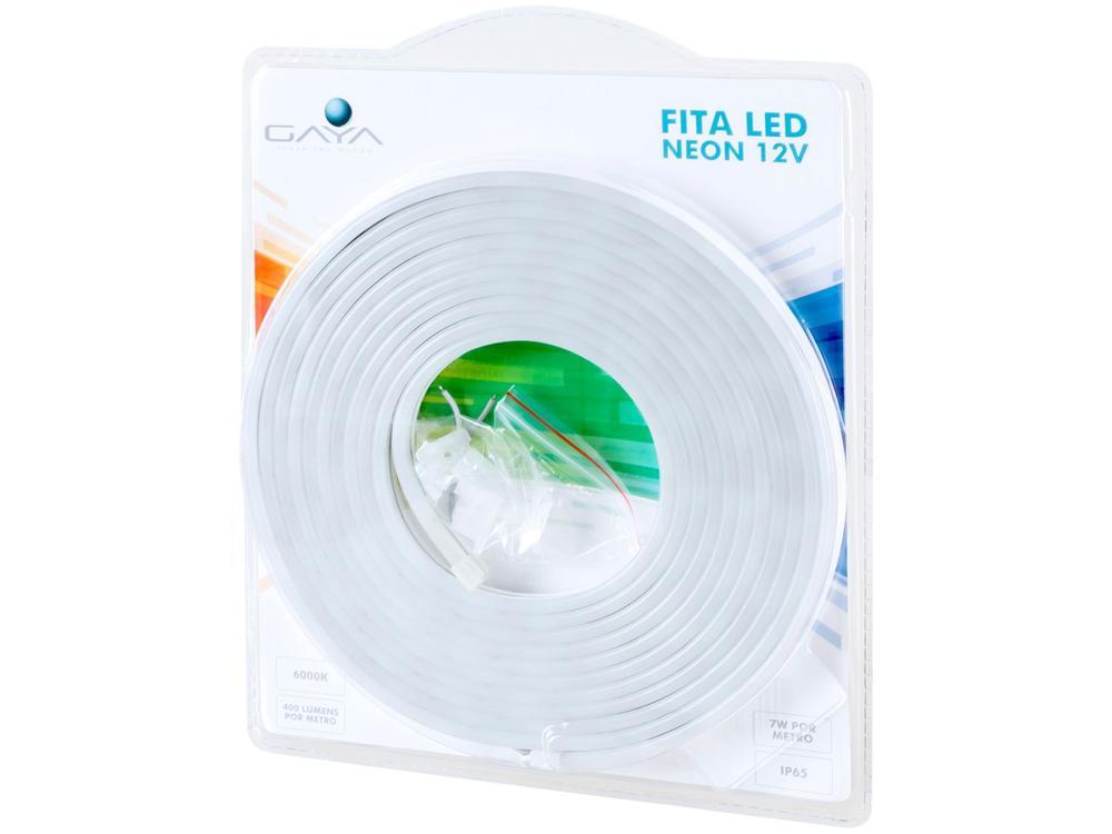 Fita de LED Branca 5m 7W 6000K Gaya Neon - 6