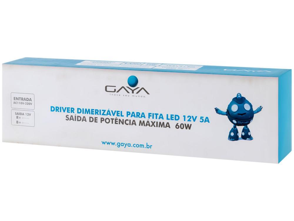 Fonte para Fita de LED 5A Gaya Driver - 5