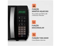 Micro-ondas Mondial 21L Preto MO-01-21