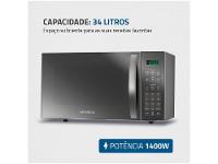 Micro-ondas Mondial 34L Espelhado - 11
