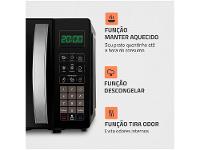 Micro-ondas Mondial 21L Preto MO-01-21-B