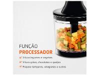 Mixer 2 em 1 Mondial 500W Preto e Prata Power Mixer Premium M-07 2 Velocidades - 6