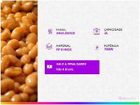 Panela de Pressão Elétrica Mondial 3L 700W - 2