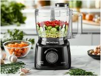 Mini Processador de Alimentos Mondial Preto 300W Turbo Pratic MP - 17
