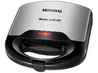 Sanduicheira Grill Mondial Master S-20 Preta