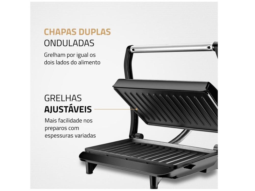 Grill Mondial PG-01 Master Press 2 em 1 Retangular - 23