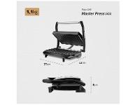 Grill Mondial PG-01 Master Press 2 em 1 Retangular - 26