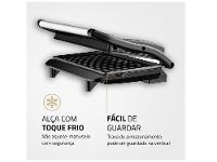 Grill Mondial PG-01 Master Press 2 em 1 Retangular - 8