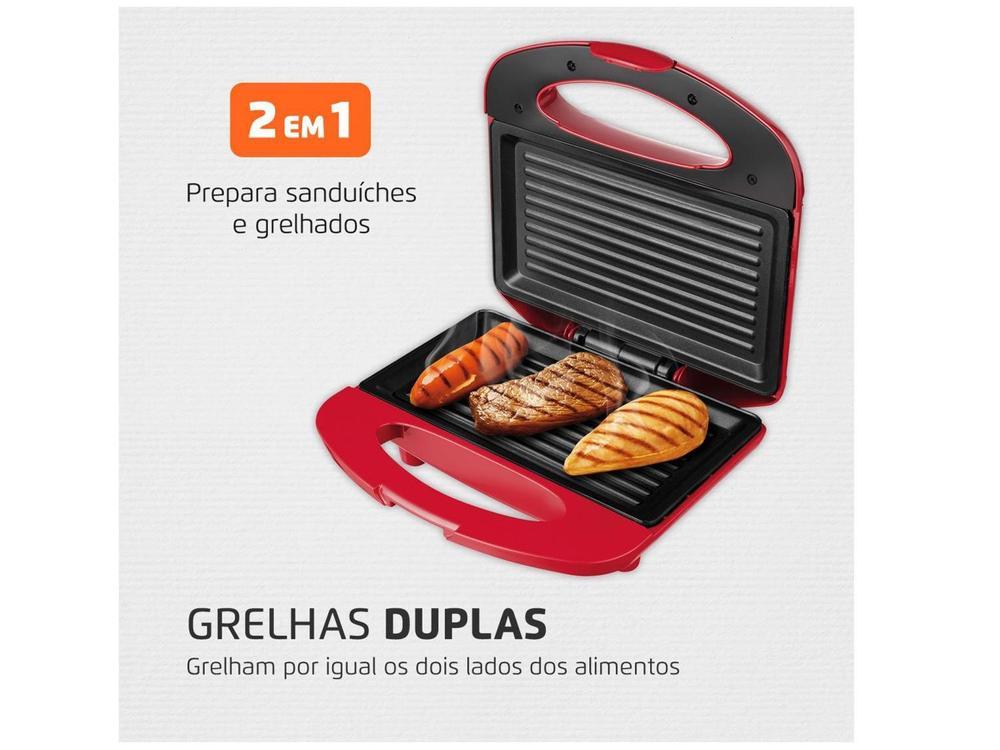 Sanduicheira Grill Mondial Premium S-19 - 11