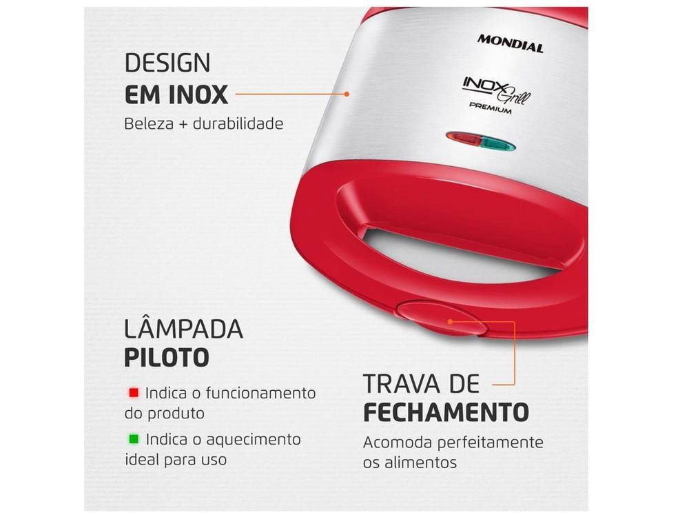Sanduicheira Grill Mondial Premium S-19 - 21
