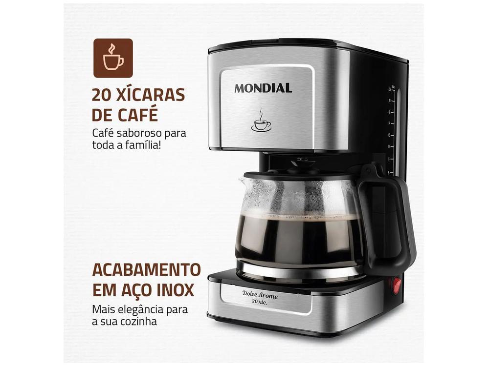 Cafeteira Elétrica Mondial Dolce Arome 20 Cafés - 2