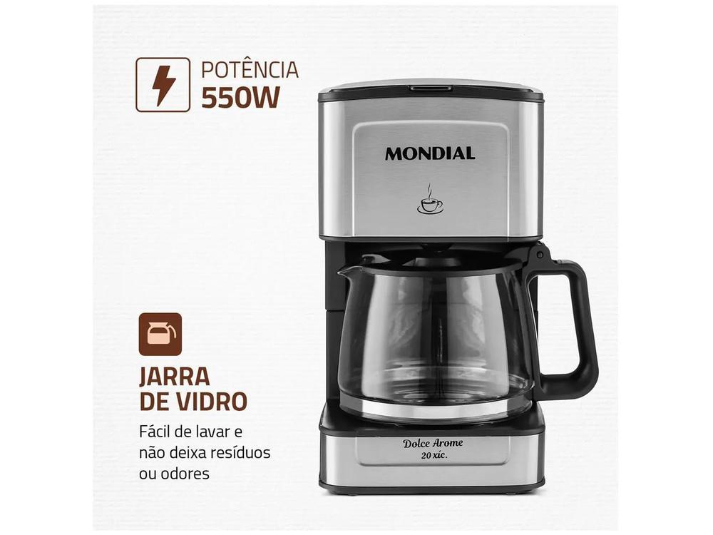 Cafeteira Elétrica Mondial Dolce Arome 20 Cafés - 3