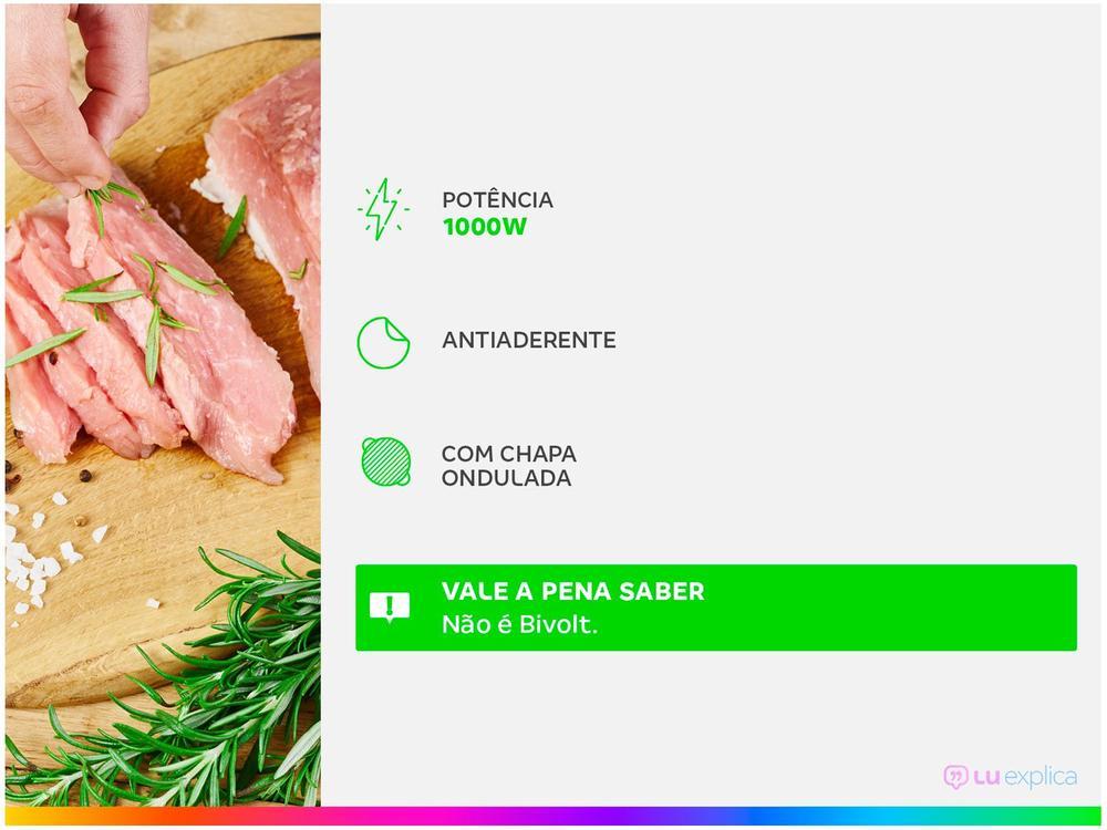 Grill Mondial Master Press 2 em 1 Retangular - 2