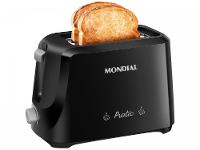 Torradeira Mondial Pratic T-18 Preto e Prata - 11