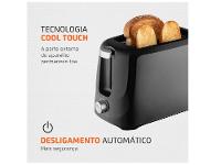 Torradeira Mondial Pratic T-18 Preto e Prata - 24