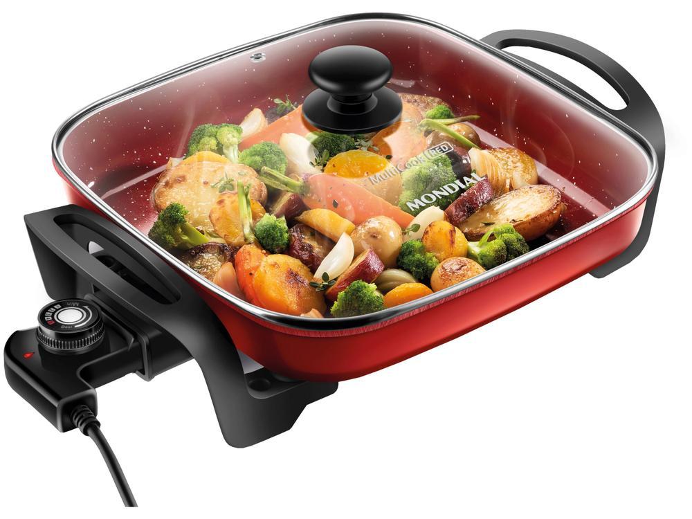 Panela Elétrica Multifuncional Quadrada Mondial - 1