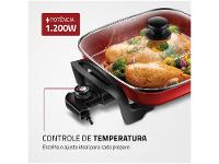 Panela Elétrica Multifuncional Quadrada Mondial