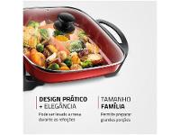 Panela Elétrica Multifuncional Quadrada Mondial - 5