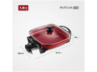 Panela Elétrica Multifuncional Quadrada Mondial - 7