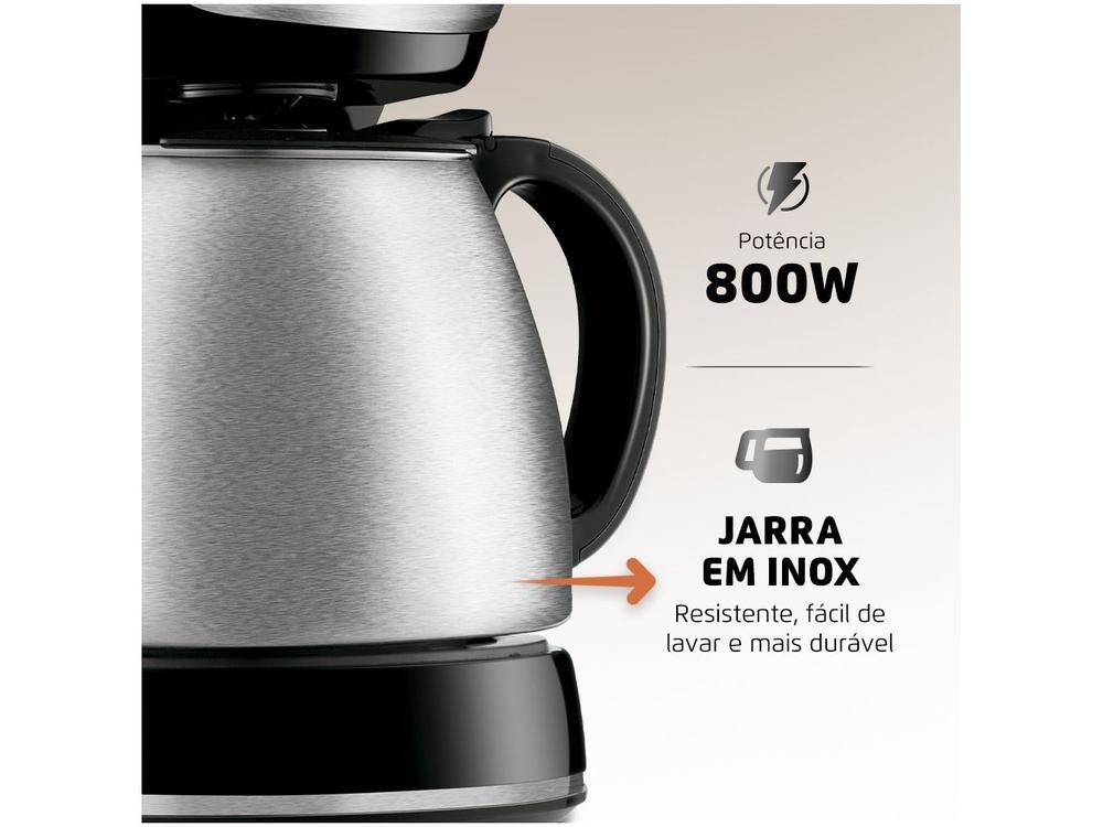 Cafeteira Elétrica Mondial Dolce Arome Jarra Inox - 10