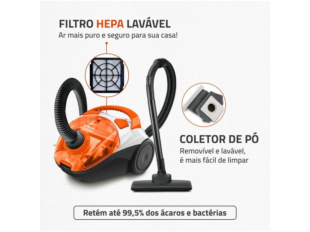 Aspirador de Pó Mondial Filtro HEPA 1500W AP-15 - 10