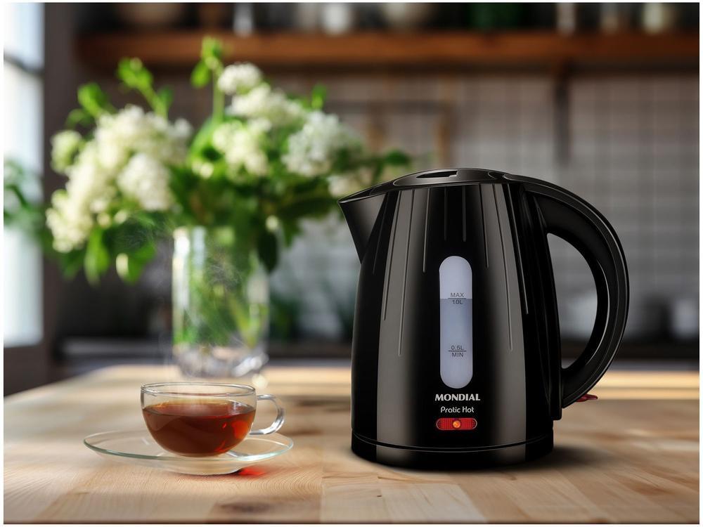 Chaleira Elétrica Mondial Pratic Hot CE-07 Preta - 3