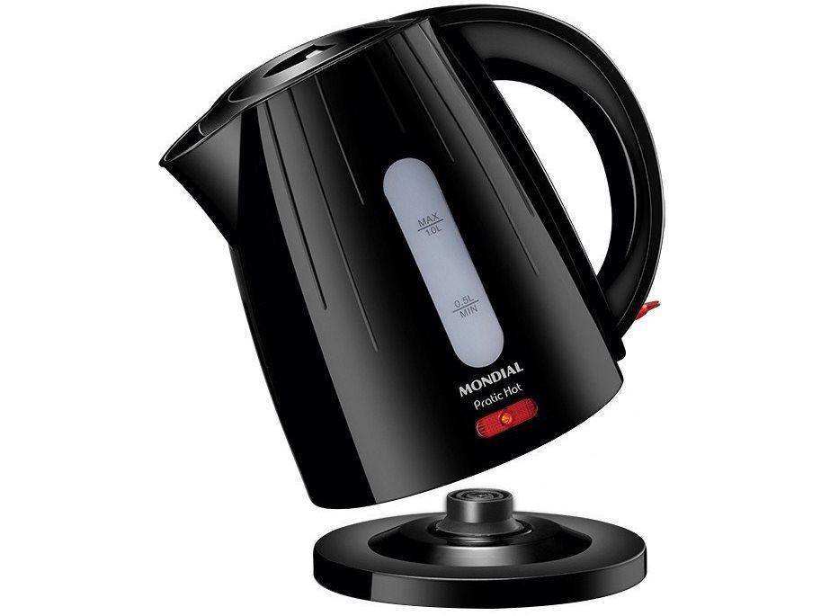 Chaleira Elétrica Mondial Pratic Hot CE-07 Preta - 4