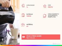 Chaleira Elétrica Mondial Pratic Hot CE-07 Preta - 2