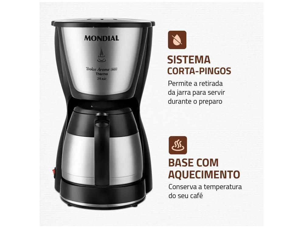 Cafeteira Elétrica Mondial Dolce Aroma Thermo - 5