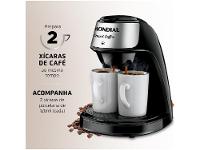 Cafeteira Elétrica Mondial Smart Coffee C-42-2X-BI - 3