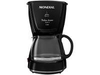 Cafeteira Elétrica Mondial Dolce Arome Black C-30-18X-FB 18 Cafés Preta - 8