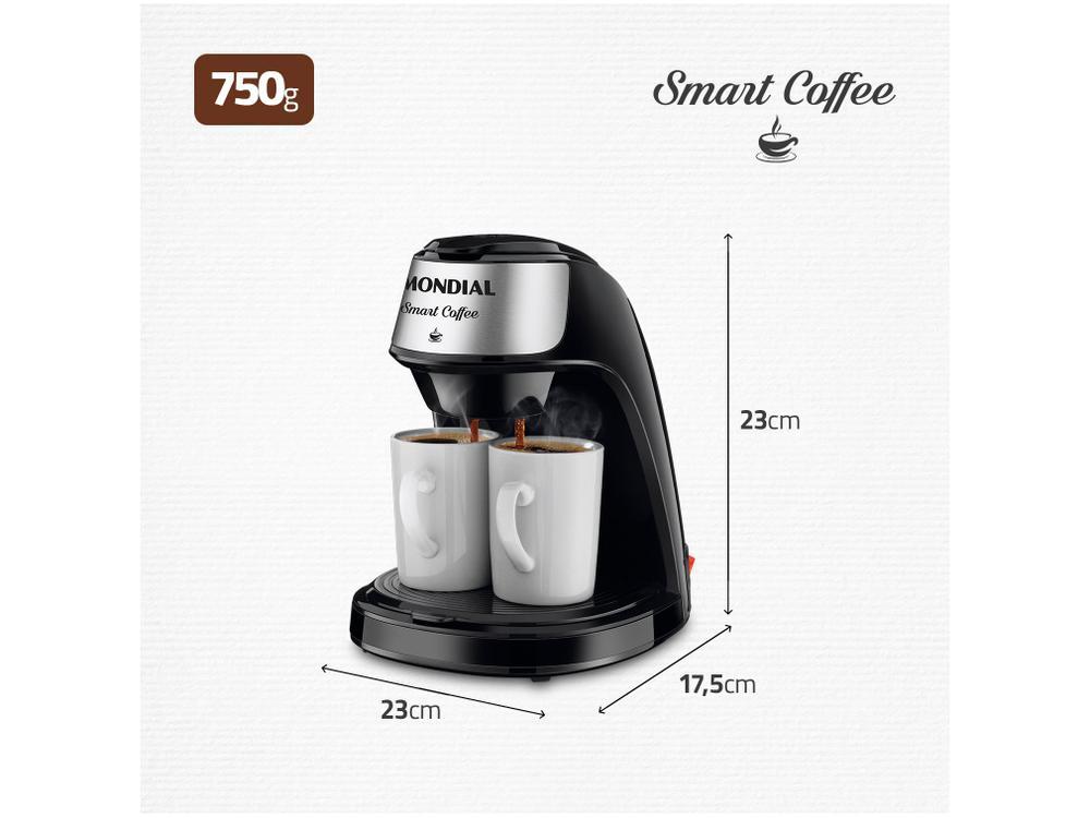 Cafeteira Elétrica Mondial C-42-2X-BI - 11