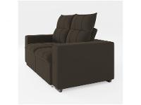 Sofá Retrátil Reclinável 3 Lugares Veludo Miami Gralha Azul Estofados - 7