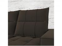 Sofá Retrátil Reclinável 3 Lugares Veludo Miami Gralha Azul Estofados - 9