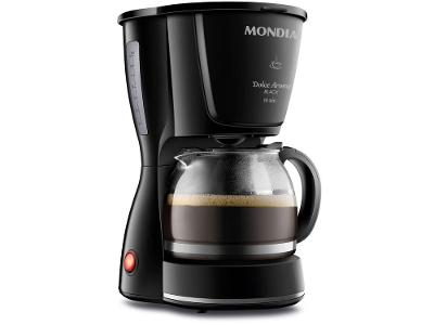 Cafeteira Elétrica Mondial Dolce Arome Black C-30-18X-FB 18 Cafés Preto