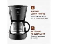 Cafeteira Elétrica Mondial Dolce Arome Black C-30-18X-FB 18 Cafés Preto - 15
