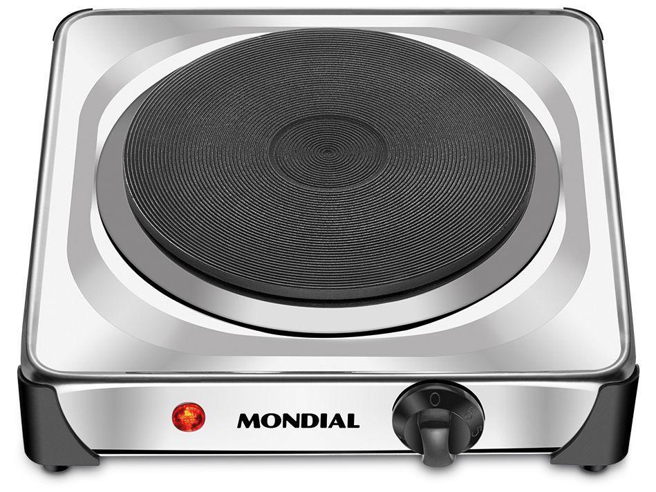 Fogão 1 Boca Mondial Inox Fast Cook - 13