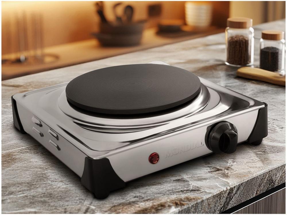 Fogão 1 Boca Mondial Inox Fast Cook - 7