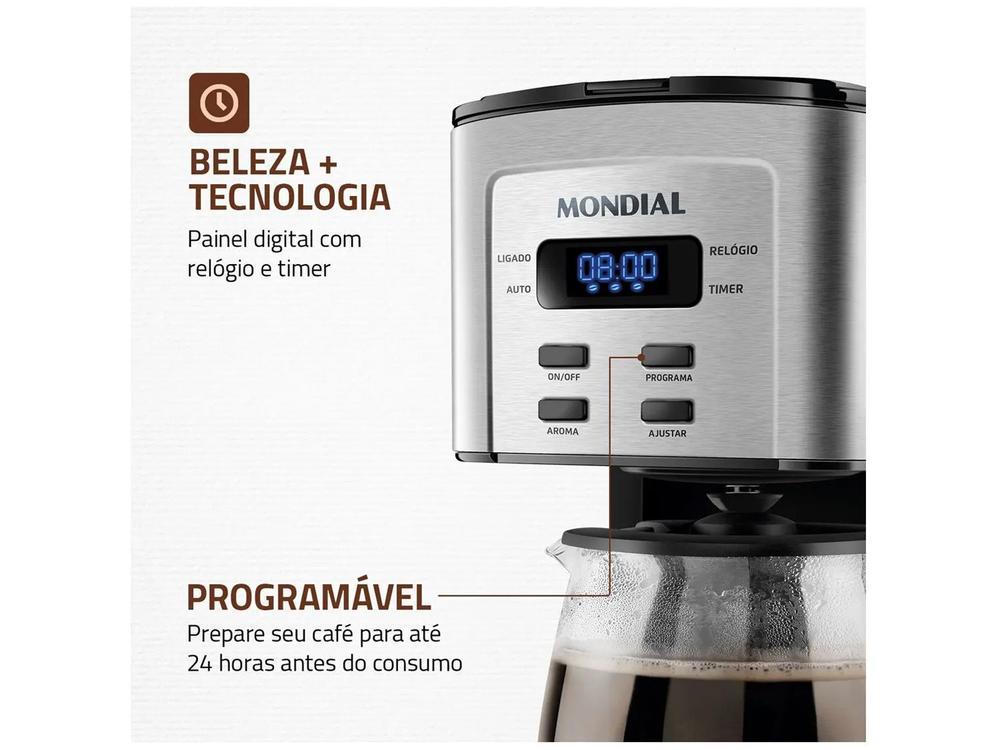 Cafeteira Elétrica Mondial Dolce Arome Digital - 3