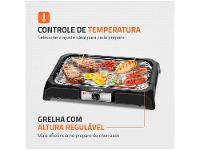 Churrasqueira Elétrica Portátil 2000W Mondial - 5