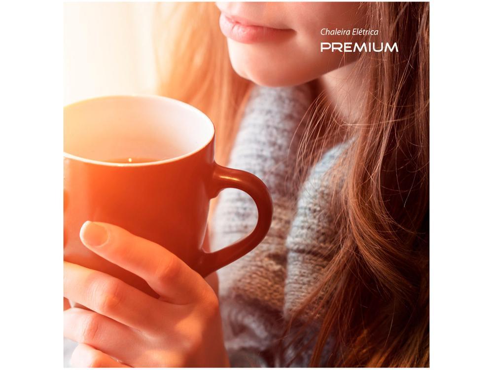 Chaleira Elétrica Mondial Premium CE-06-R Vermelha - 17