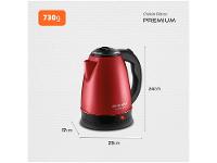 Chaleira Elétrica Mondial Premium CE-06-R Vermelha - 16