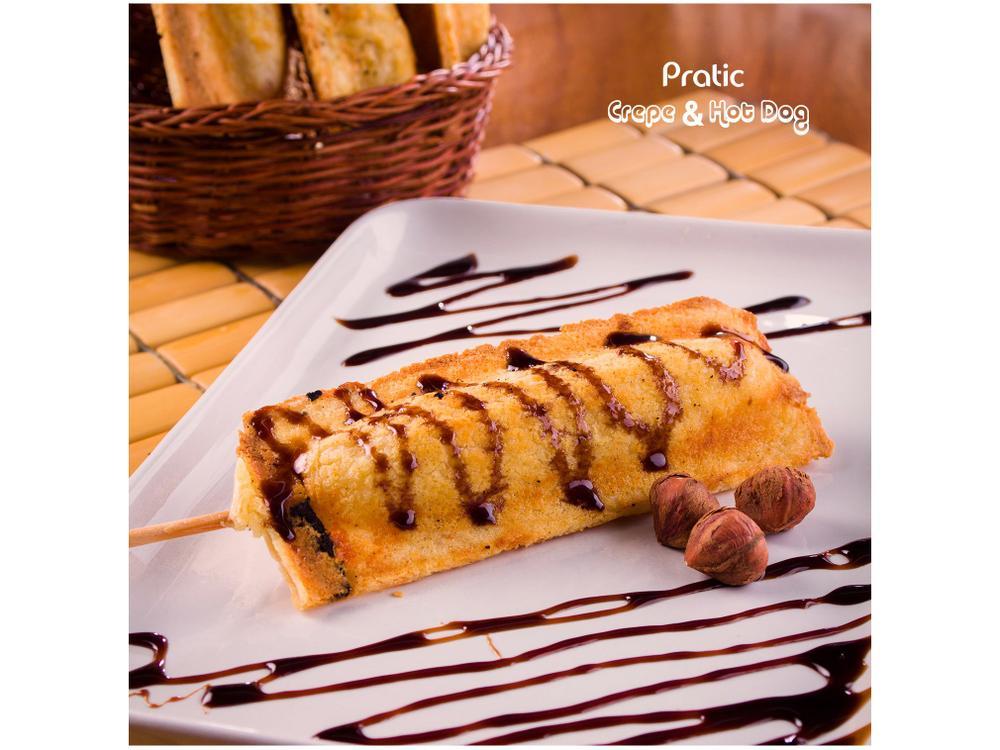 Crepeira Elétrica Mondial Pratic Crepe & Hot Dog - 14