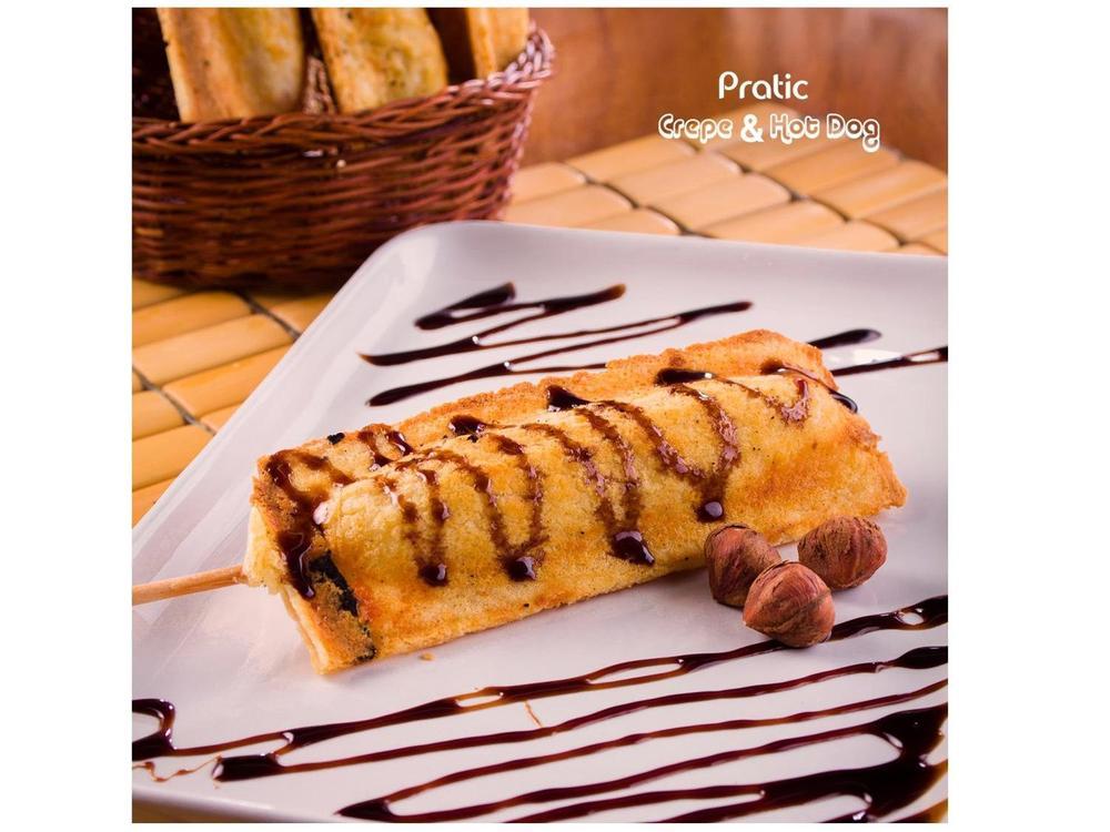 Crepeira Elétrica Mondial Pratic Crepe & Hot Dog - 8