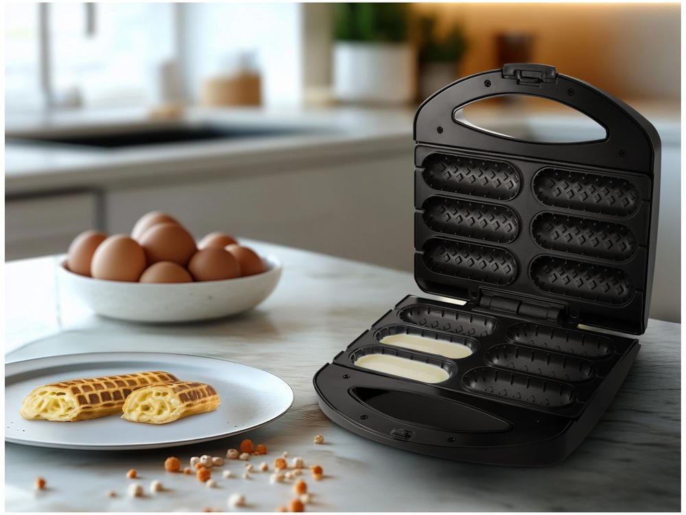 Crepeira Elétrica Mondial Pratic Crepe & Hot Dog - 9