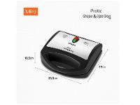 Crepeira Elétrica Mondial Pratic Crepe & Hot Dog - 7