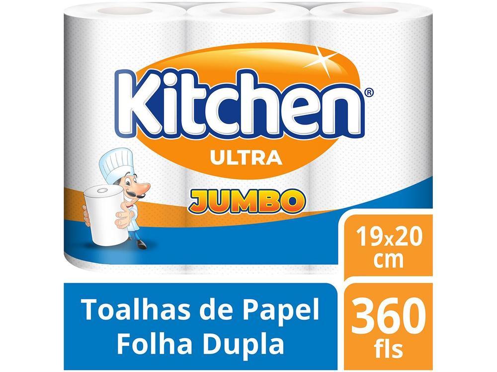 Papel Toalha Folha Dupla Jumbo Kitchen - 2